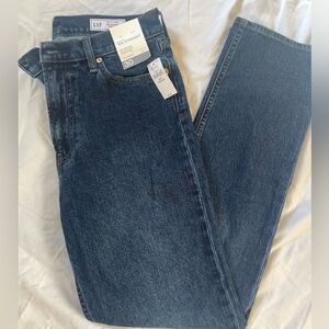 GAP 90s high rise slim straight jeans Size 30 NWT